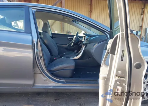 2012 Hyundai Elantra Gls from USA, damaged, VIN 5NPDH4AE2CH079948